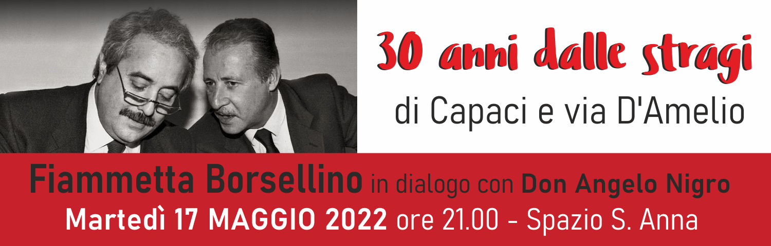 Immagine: 30 ANNI DALLE STRAGI BANNER