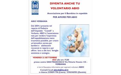 Immagine: ABIO incontro per nuovi volontari 2023
