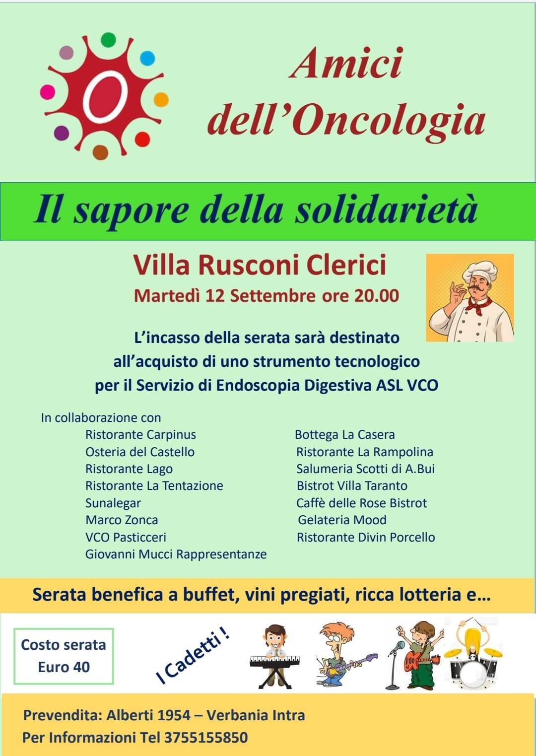 Immagine: Amici dell'Oncologia evento 12 09 23