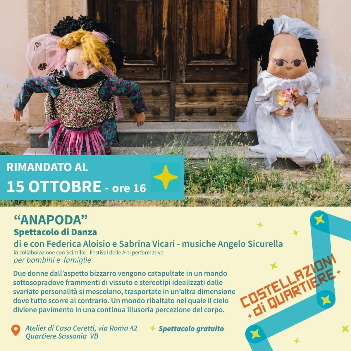 Immagine: ANAPODA 15 OTTOBRE
