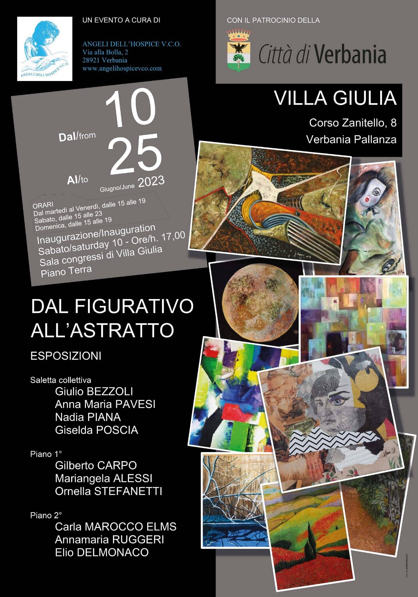 Immagine: Angeli dell'Hospice mostra giugno 2023