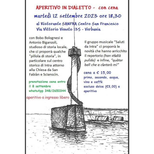 Immagine: Aperitivo in dialetto 12 09 23