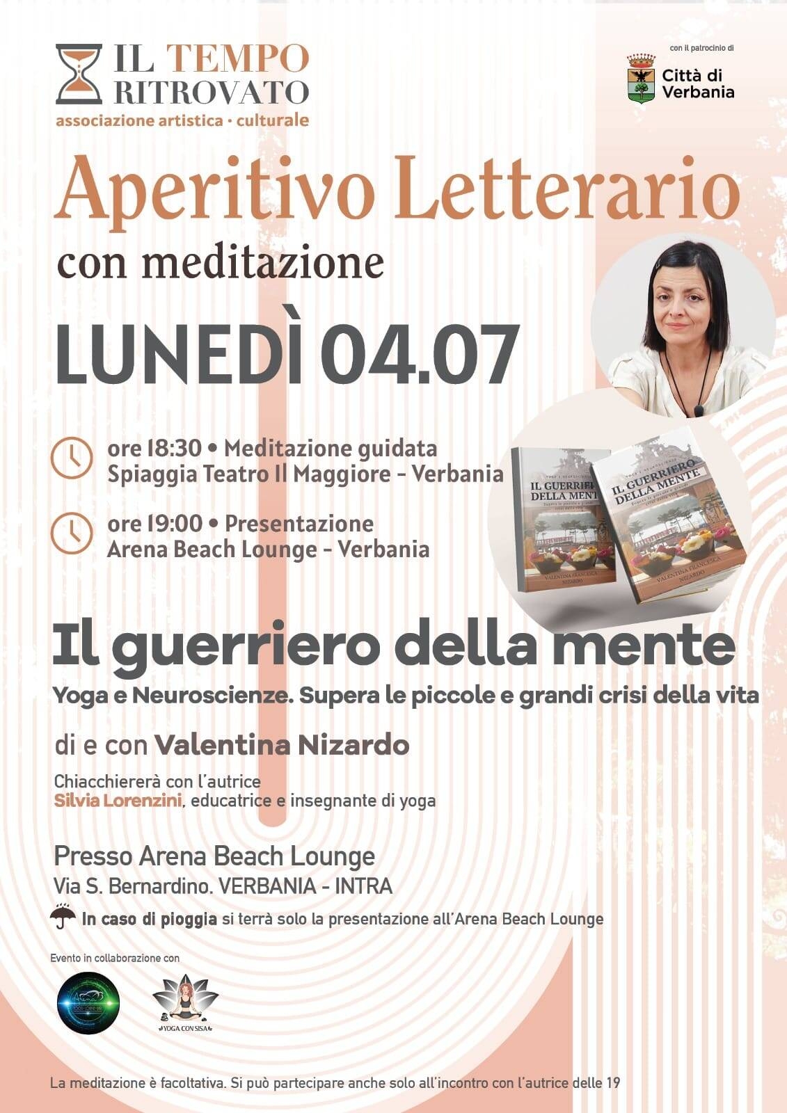 Immagine: Aperitivo Letterario 4 luglio