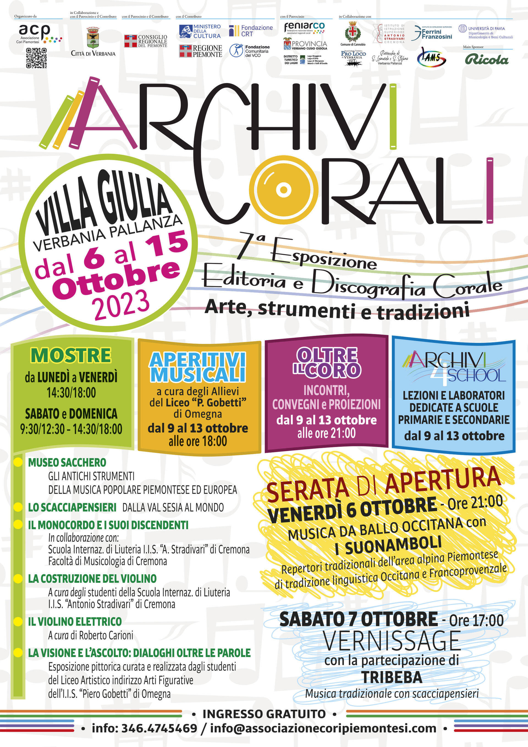 Immagine: ARCHIVI CORALI 2023