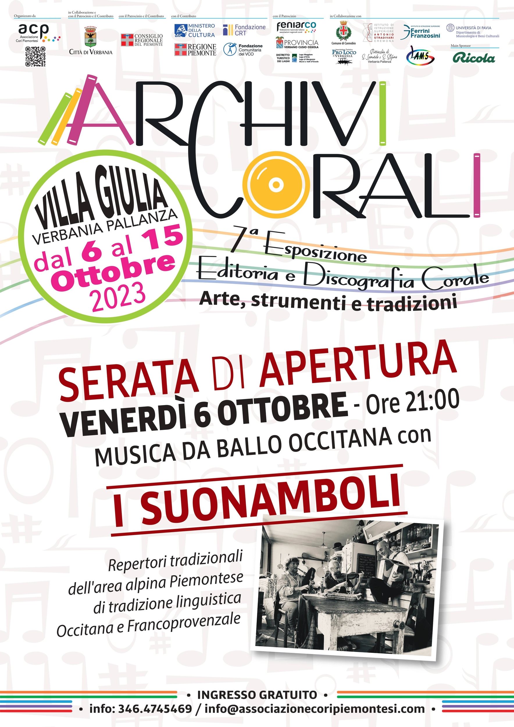 Immagine: ARCHIVI CORALI A3 serata apertura