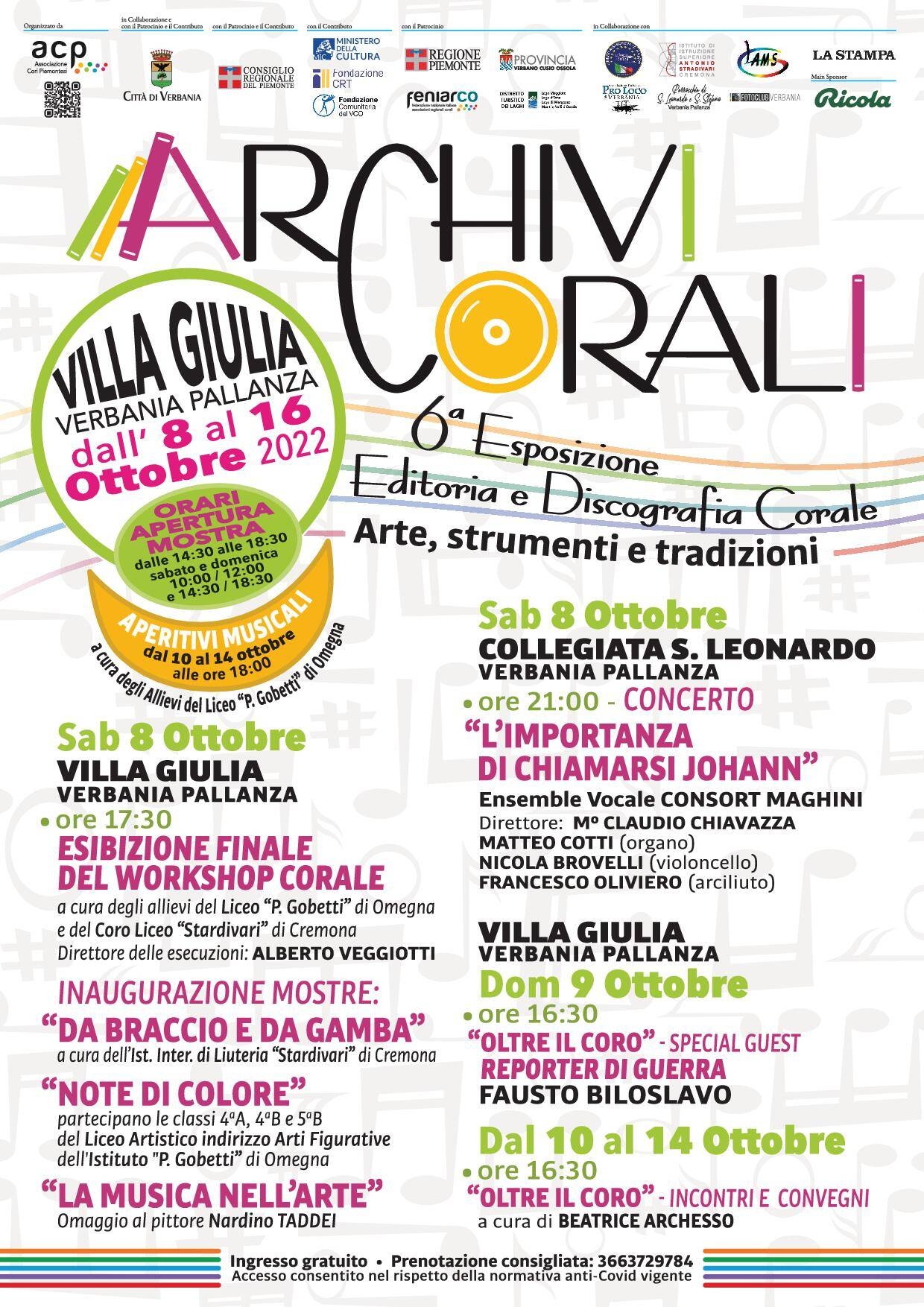 Immagine: Archivi Corali ottobre 2022