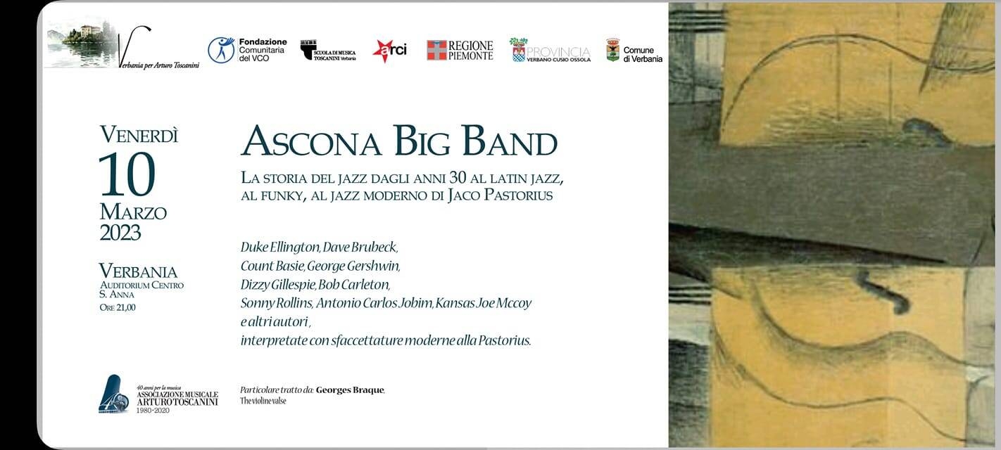 Immagine: Ascona Big Band 10 03 23 banner