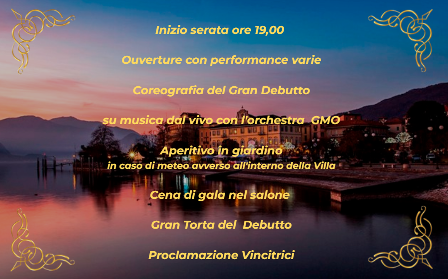 Immagine: banner ballo debuttanti 3 settembre