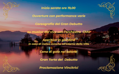 Immagine: banner ballo debuttanti 3 settembre