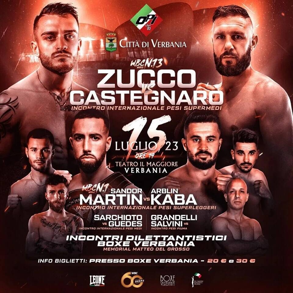 Immagine: Boxe 15 luglio 23