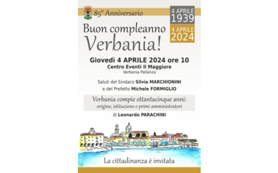Immagine: Buon compleanno Verbania