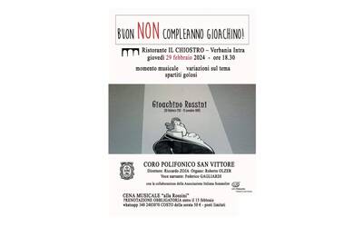 Immagine: Buon NON compleanno Gioachino!