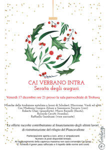 Immagine: CAI VERBANO SERATA AUGURI