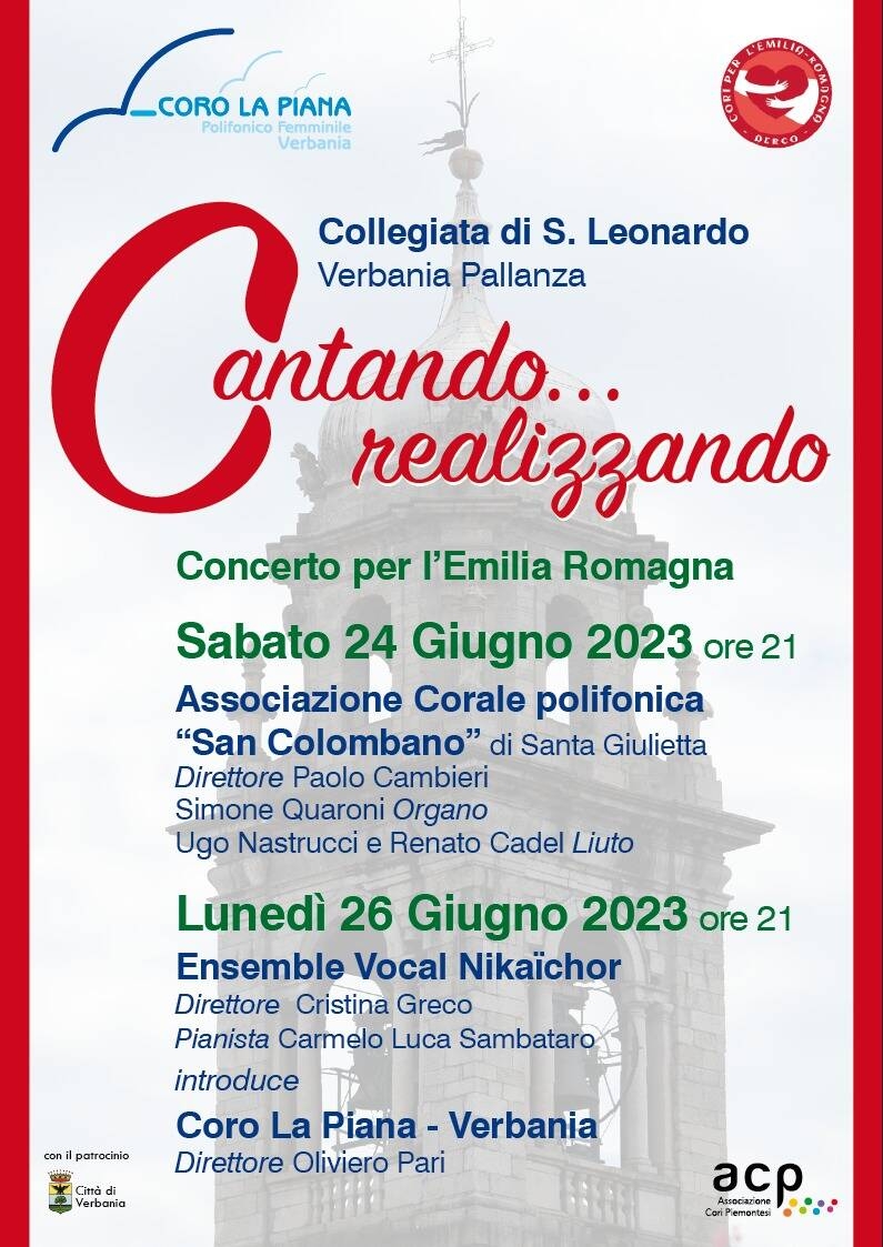 Immagine: Cantando...Realizzando giugno 2023