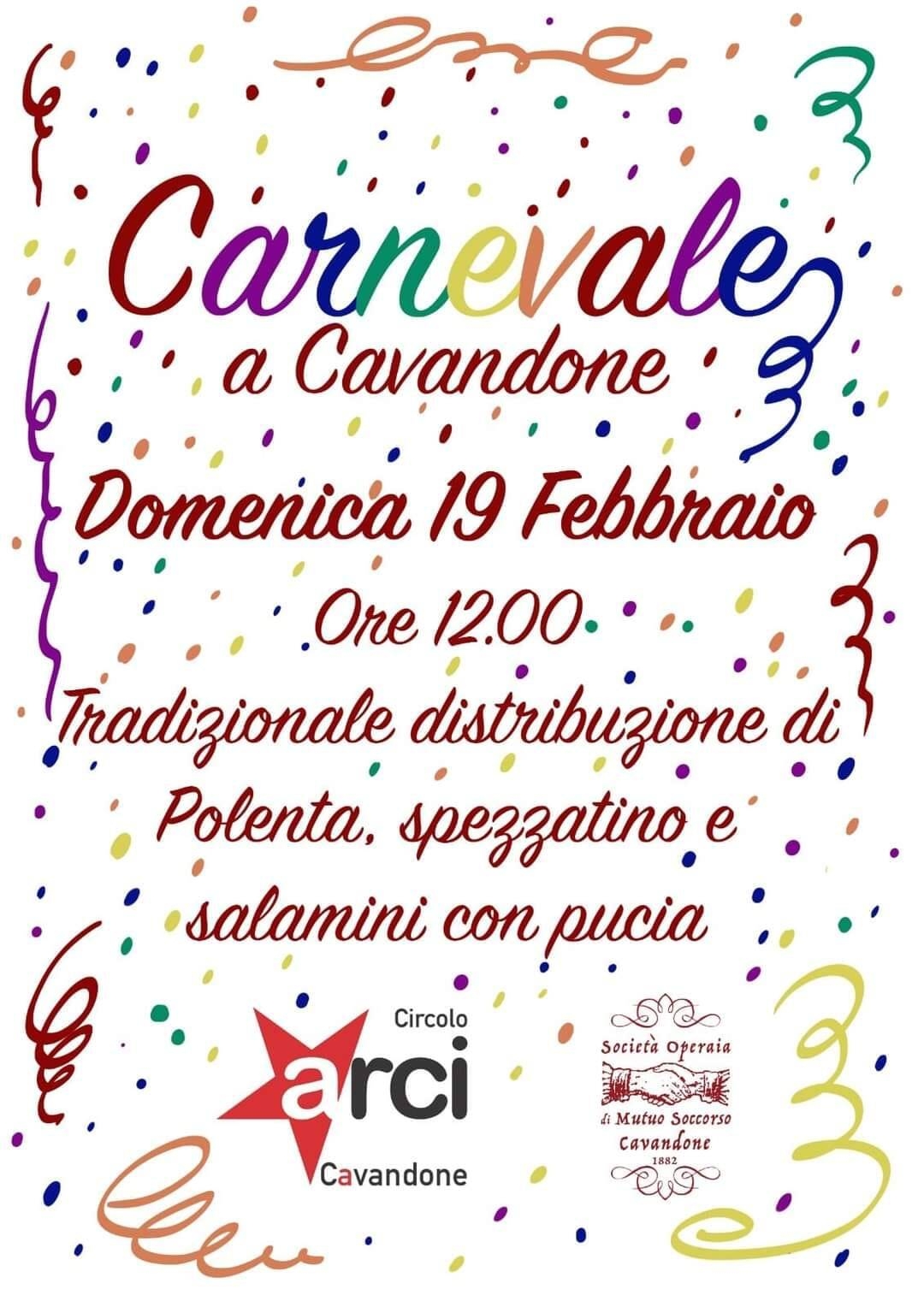 Immagine: Carnevale a Cavandone 2023
