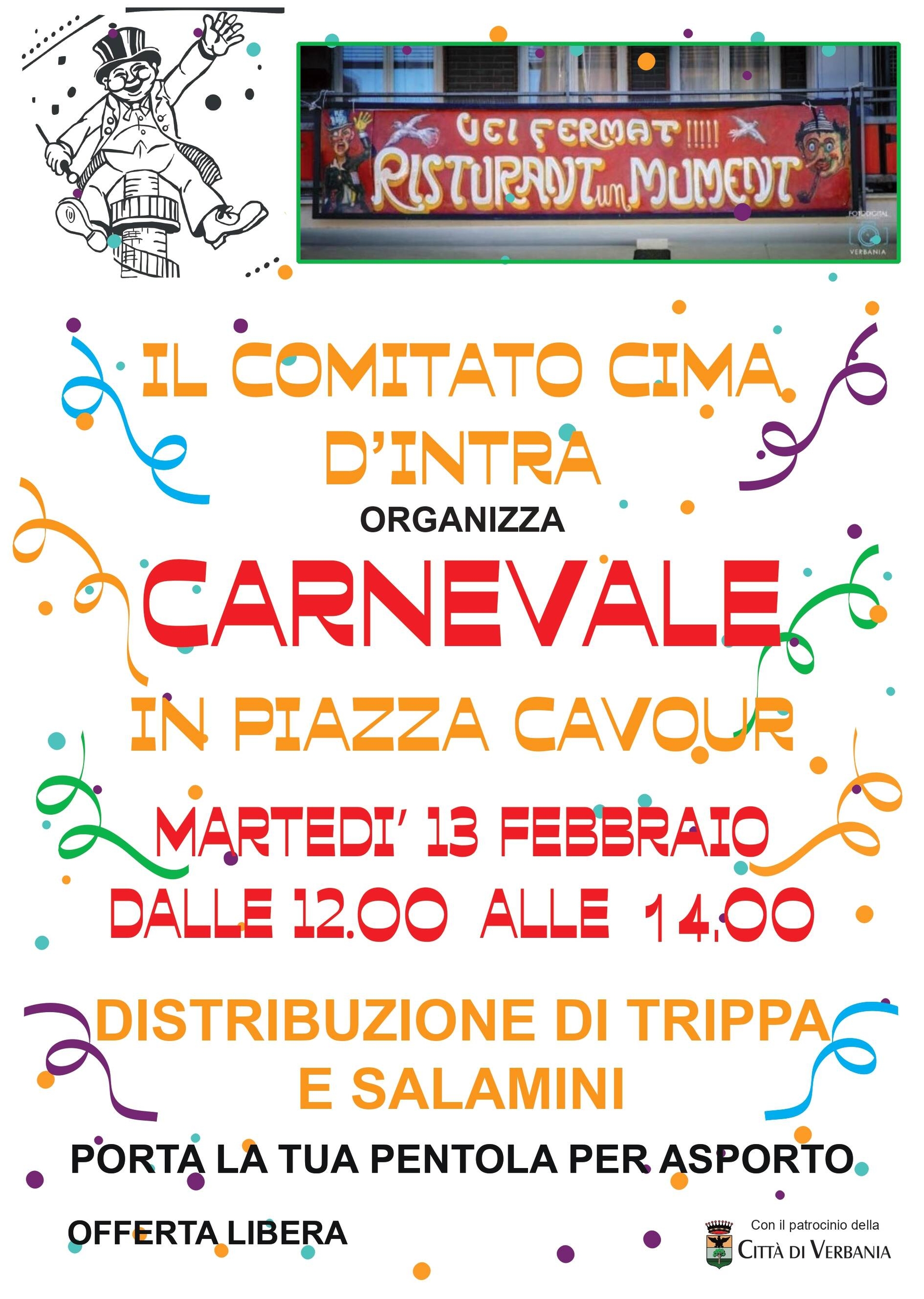 Immagine: Carnevale in Piazza Cavour