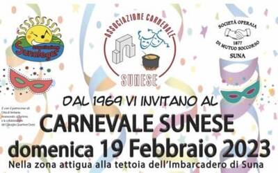 Immagine: carnevale Sunese 2023
