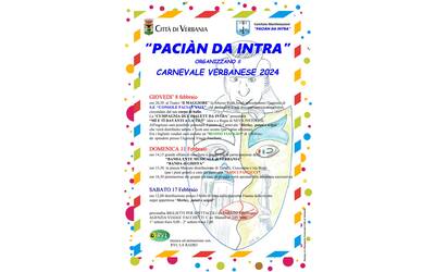 Immagine: Carnevale Verbanese 2024 dei Paciàn da Intra 