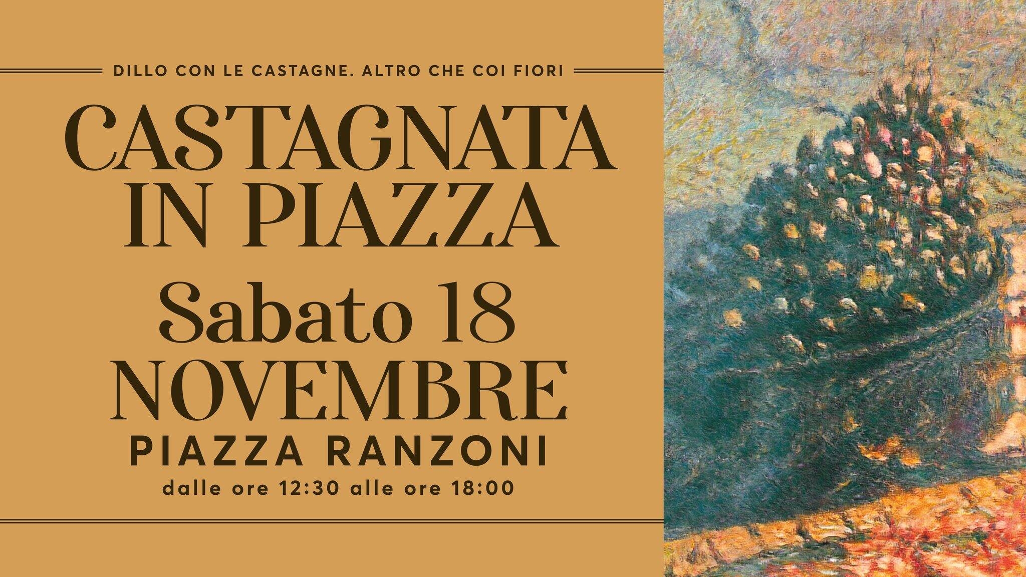 Immagine: Castagnata 18 11 Piazza Ranzoni