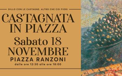 Immagine: Castagnata 18 11 Piazza Ranzoni