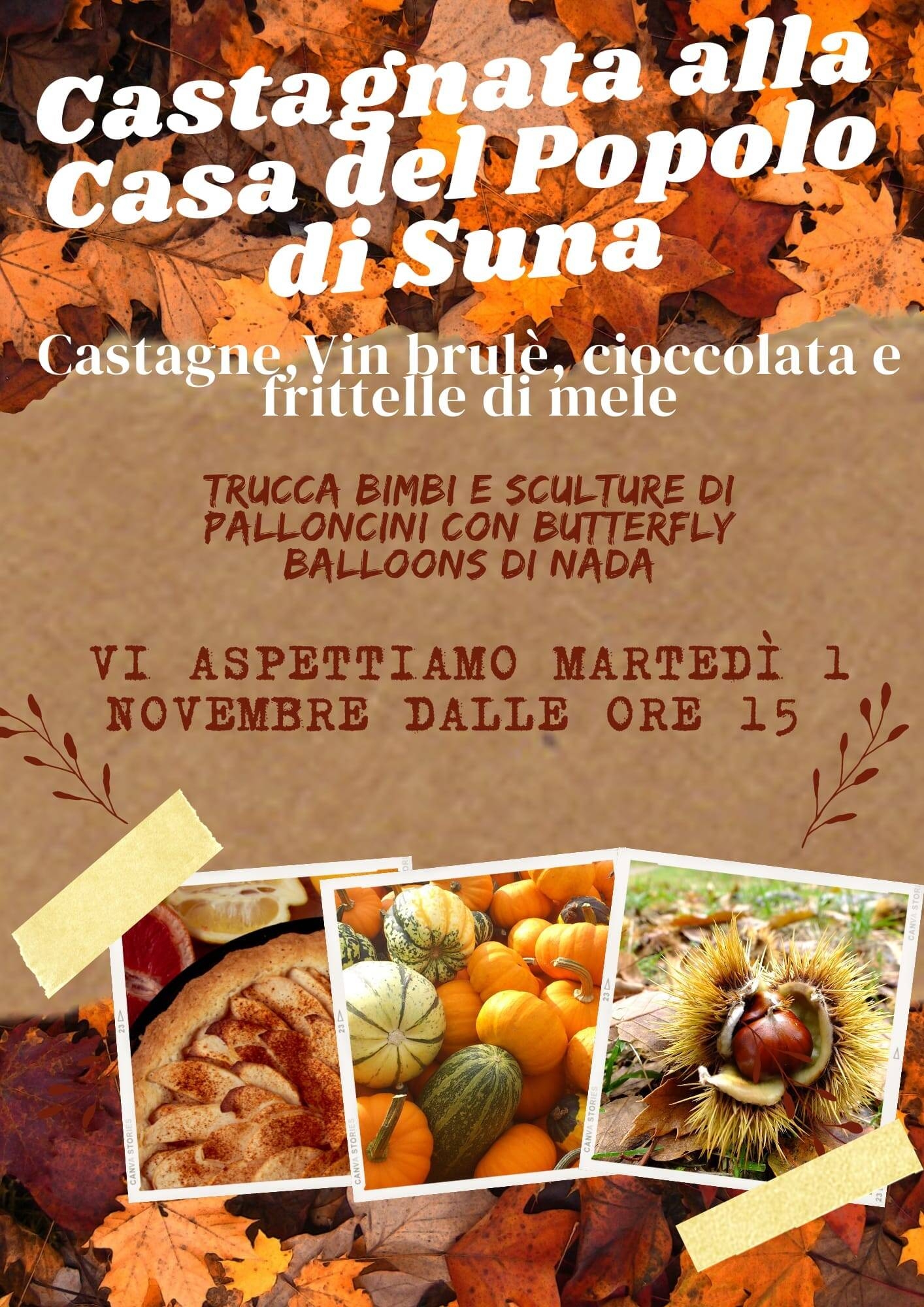 Immagine: Castagnata Casa del Popolo di Suna
