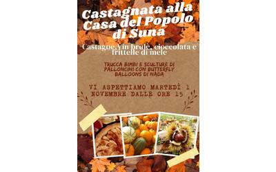 Immagine: Castagnata Casa del Popolo di Suna
