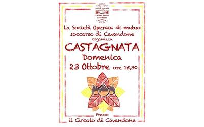 Immagine: Castagnata Cavandone 23 10 22