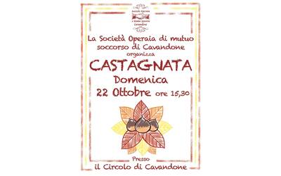 Immagine: Castagnata Circolo Cavandone 22 10 23
