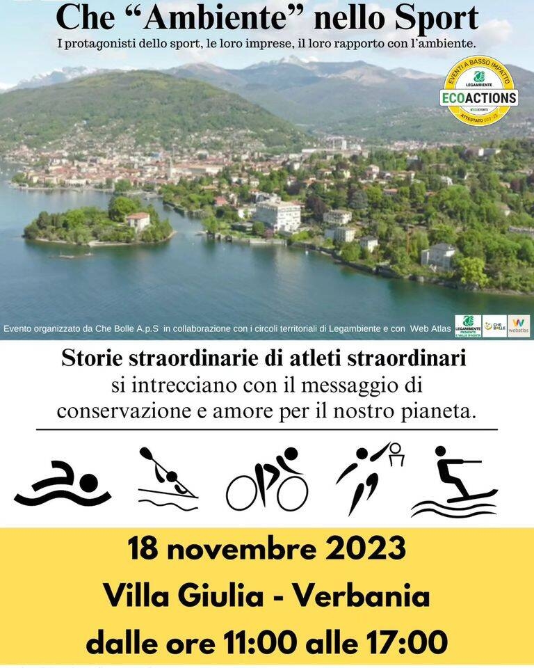 Immagine: Che Ambiente nello sport  18 11 23