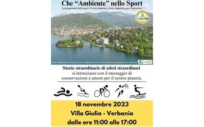 Immagine: Che Ambiente nello sport  18 11 23