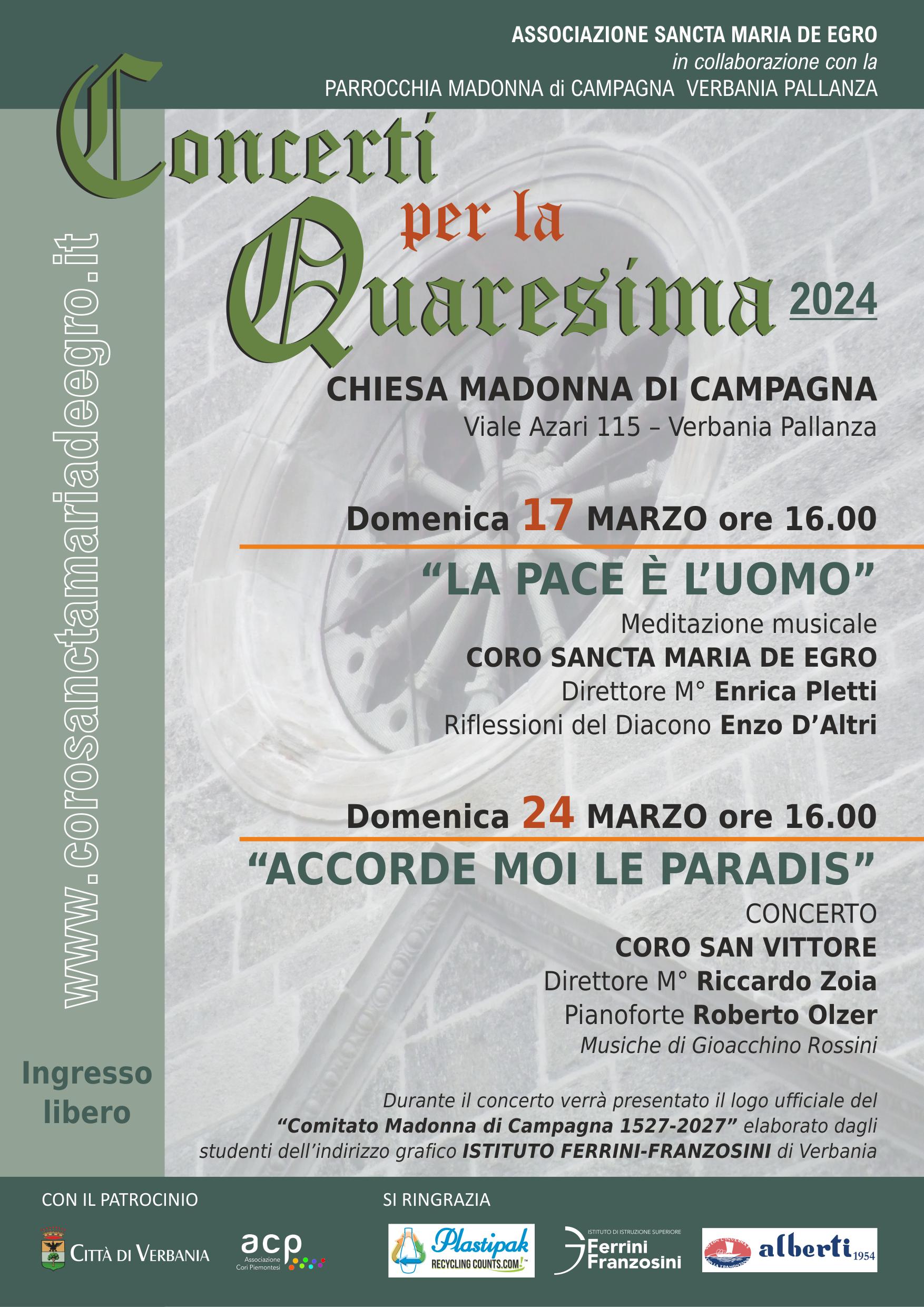 Immagine: Concerti Quaresima 2024