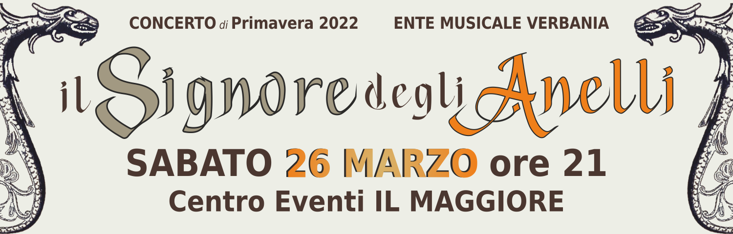 Immagine: CONCERTO ente musicale Signore Anelli