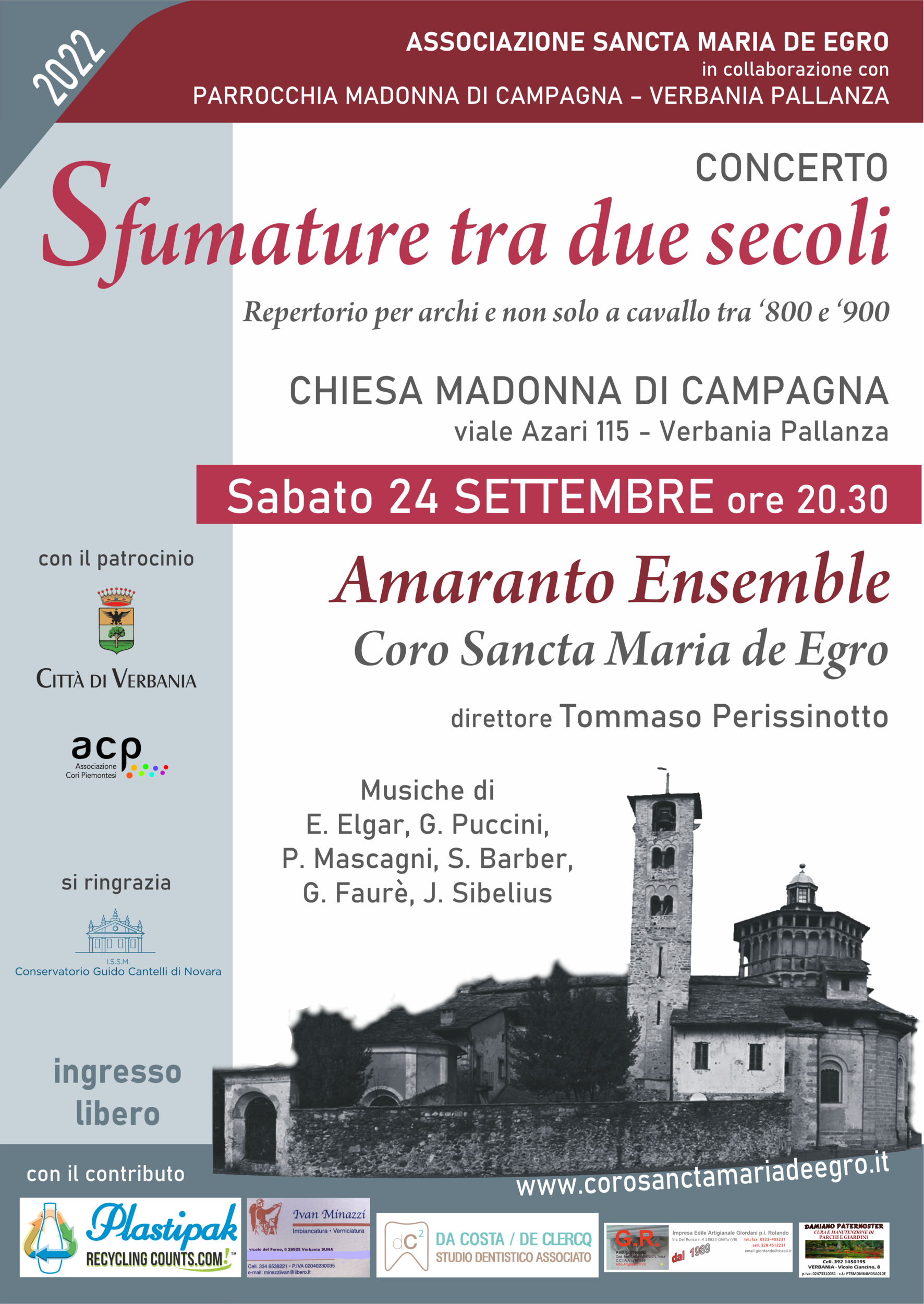Immagine: concerto fine estate 2022 24 settembre