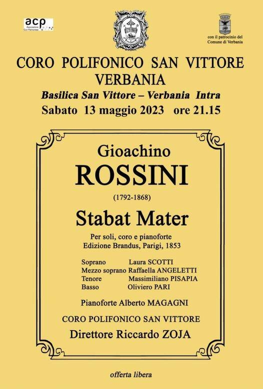 Immagine: Coro Polifonico S. Vittore 13 05 23
