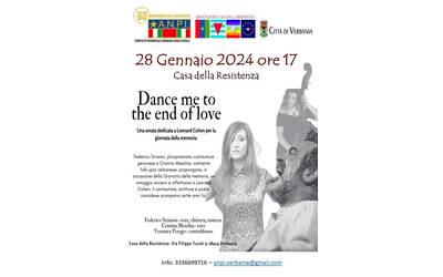 Immagine: Dance me to the end of love 28 01 24