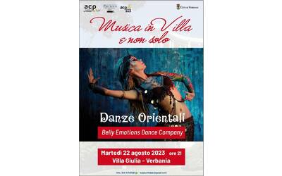 Immagine: DANZE ORIENTALI 22 AGOSTO 2023
