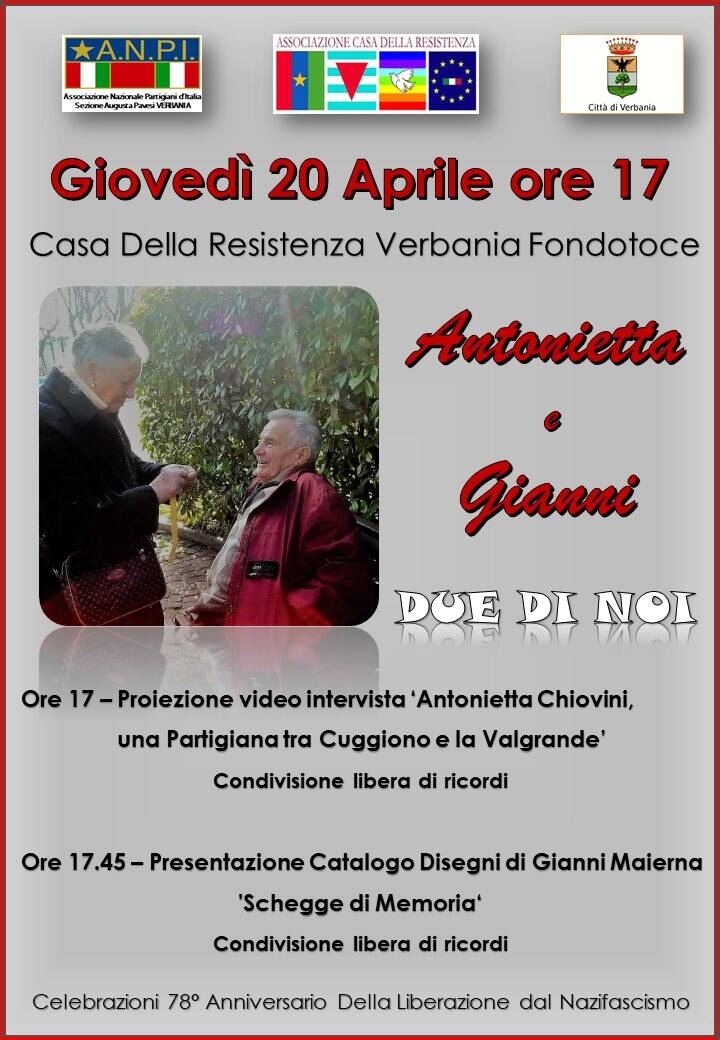 Immagine: Due di noi 20 aprile 2023