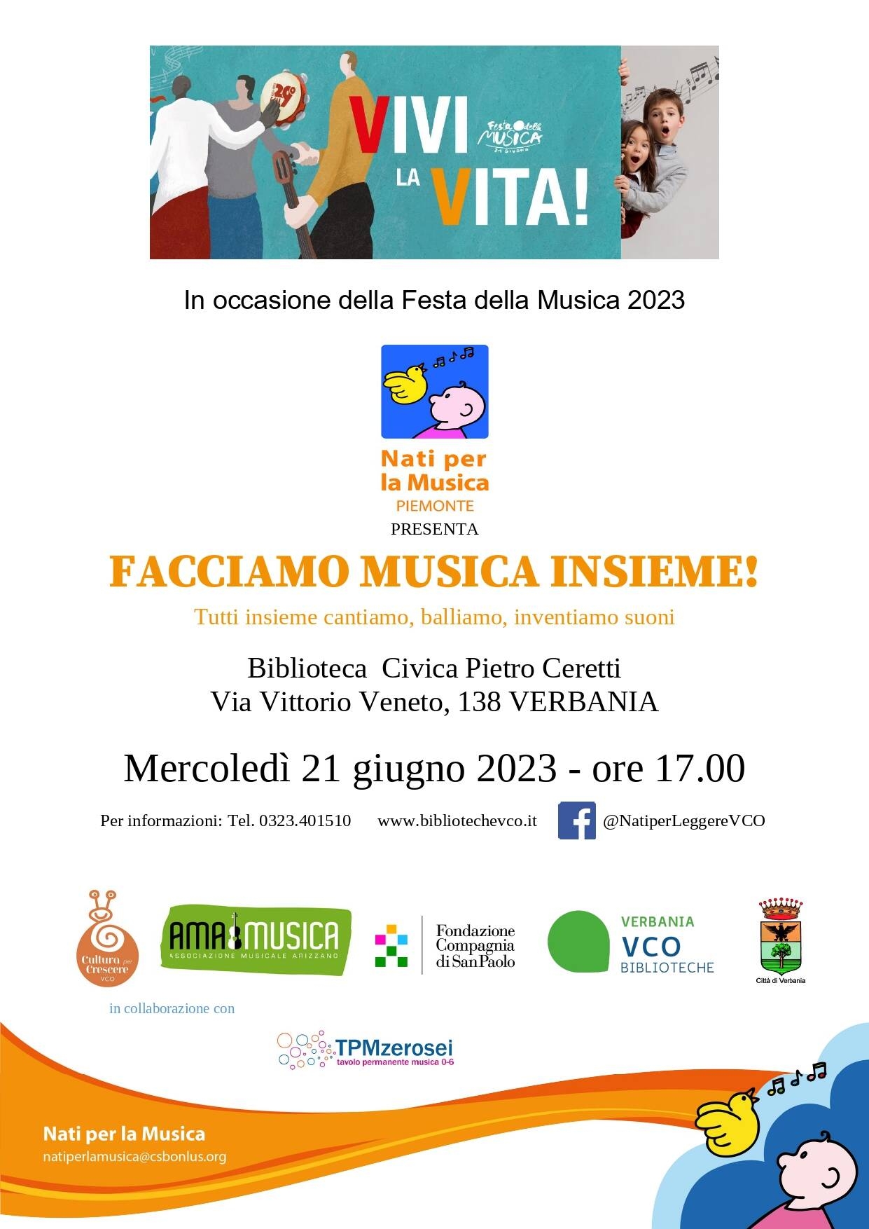 Immagine: Facciamo musica insieme