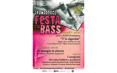 Immagine: Festa dal Bass ottobre 2022