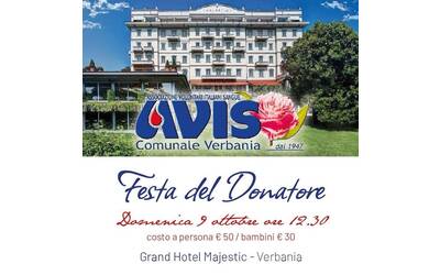 Immagine: Festa del Donatore AVIS