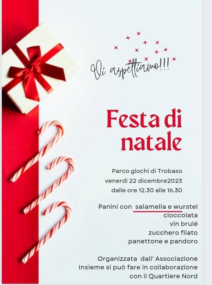Immagine: festa di natale trobaso 22 12 2023