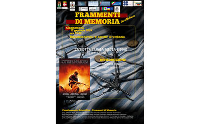 Immagine: Frammenti di memoria locandina 17 gennaio