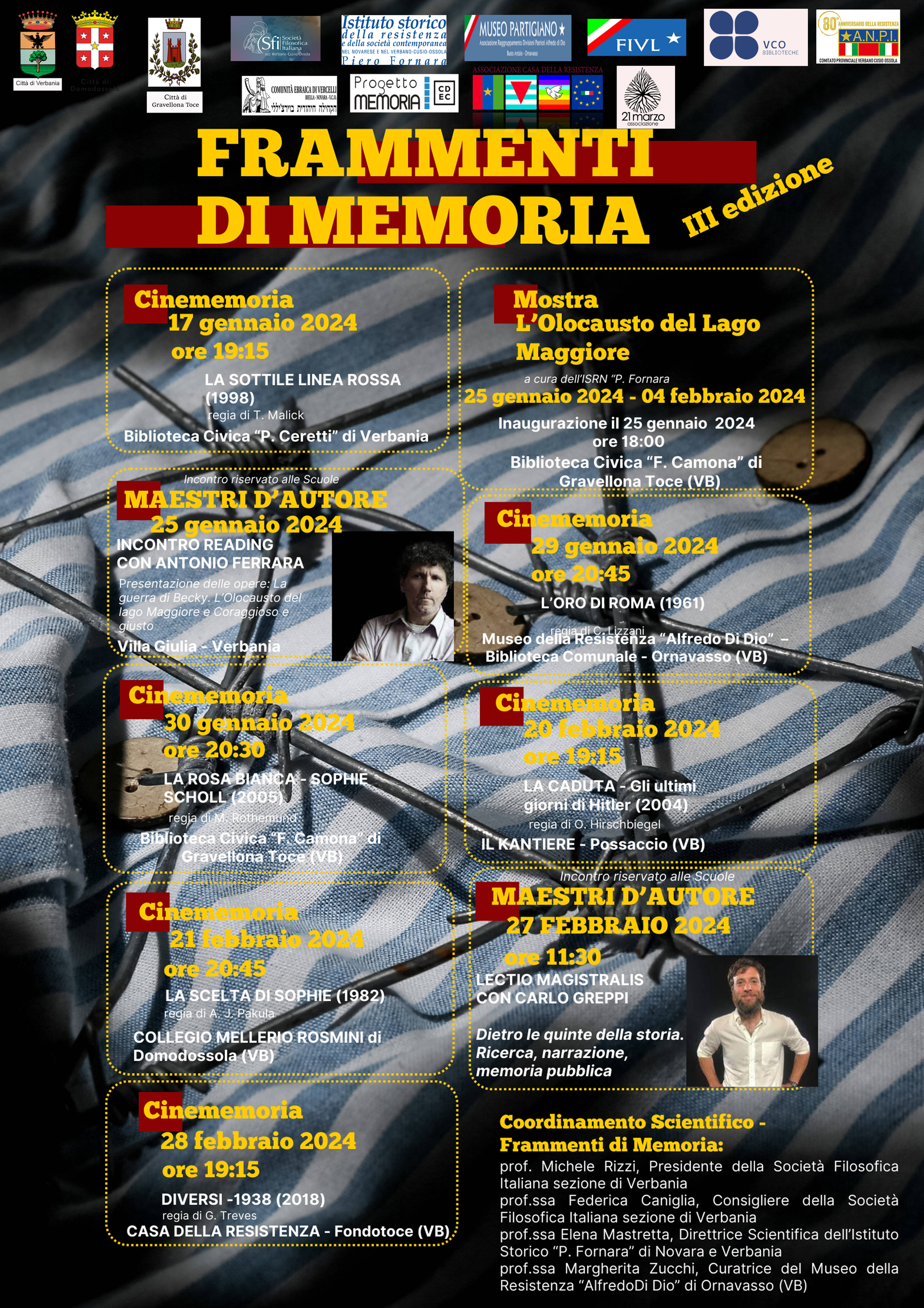 Immagine: Frammenti di Memoria Rassegna 2024