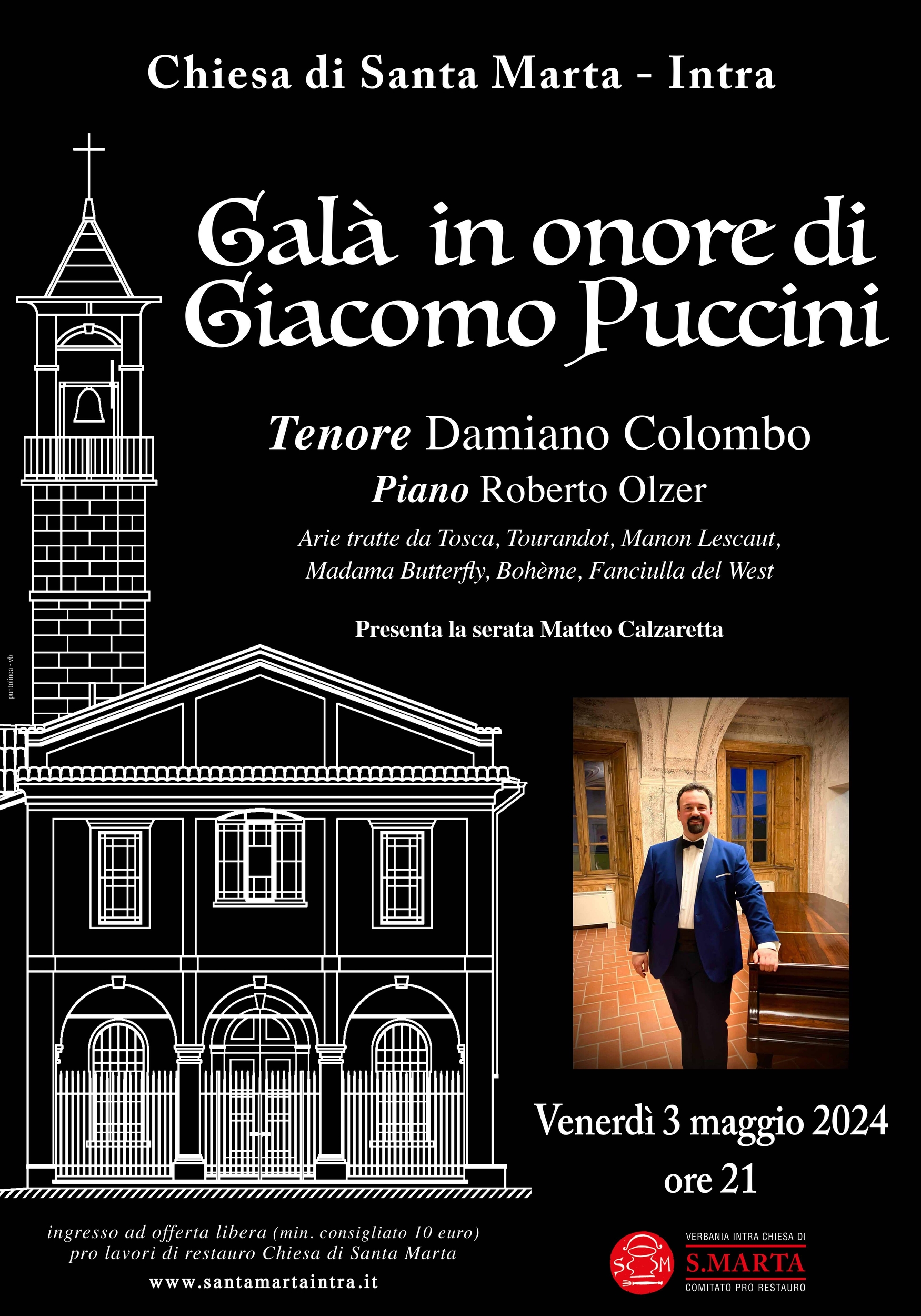 Immagine: GALA' IN ONORE DI GIACOMO PUCCINI