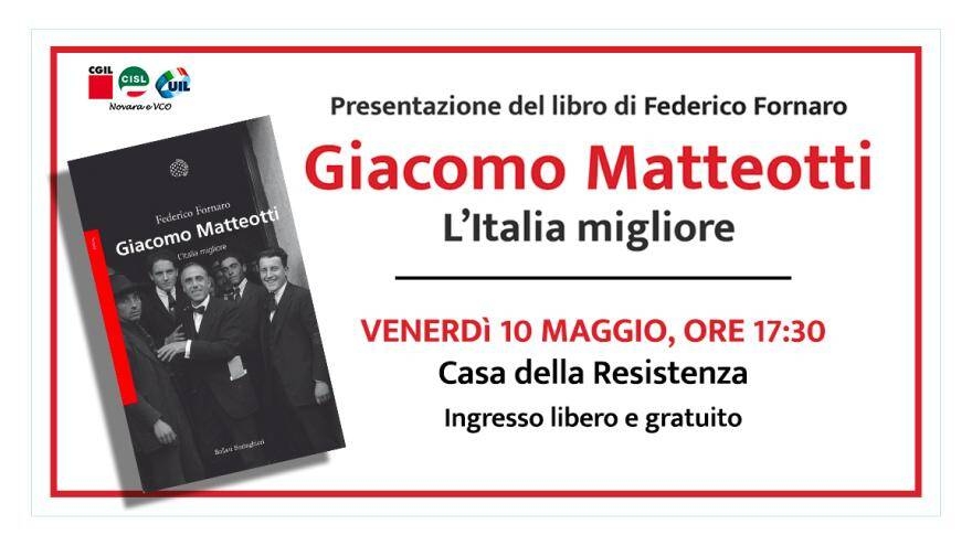 Immagine: Giacomo Matteotti - presentazione libro 10 05 24