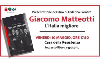 Immagine: Giacomo Matteotti - presentazione libro 10 05 24