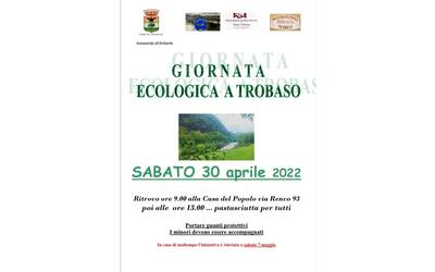 Immagine: giornata ecologica 30 aprile Trobaso