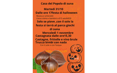 Immagine: Halloween Casa del Popolo Suna 2023