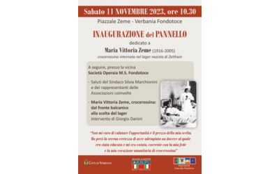 Immagine: Inaugurazion panello Zeme 11 11 23
