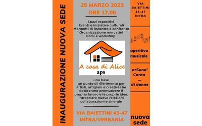 Immagine: INAUGURAZIONE NUOVA SEDE A CASA DI ALICE